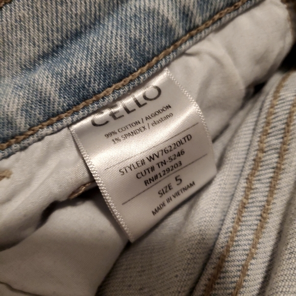 Cello ripped light washed Jeans. - Picture 3 of 3